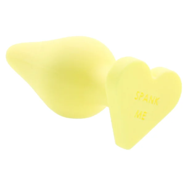 Naughty Candy Heart - Spank Me - Yellow