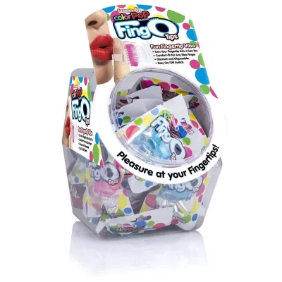 Fingo Tips 36 Count Fishbowl Assorted Colors