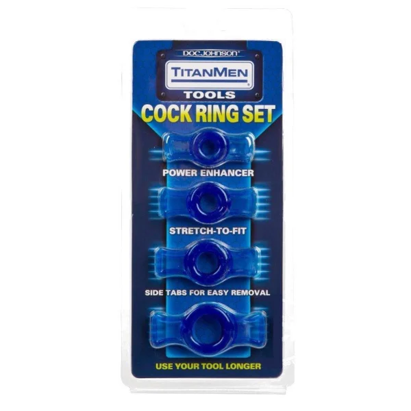Titanmen Tools Cock Ring Set