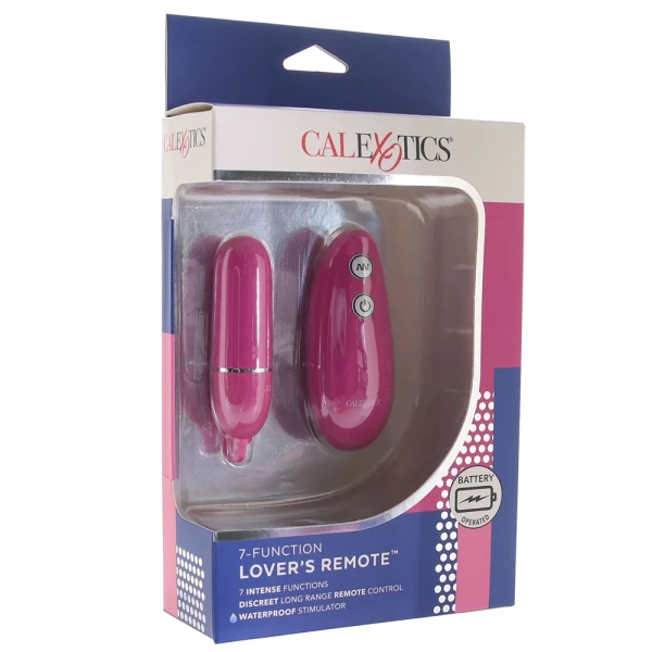 California Exotic Posh 7-Function Lover's Remote - Pink