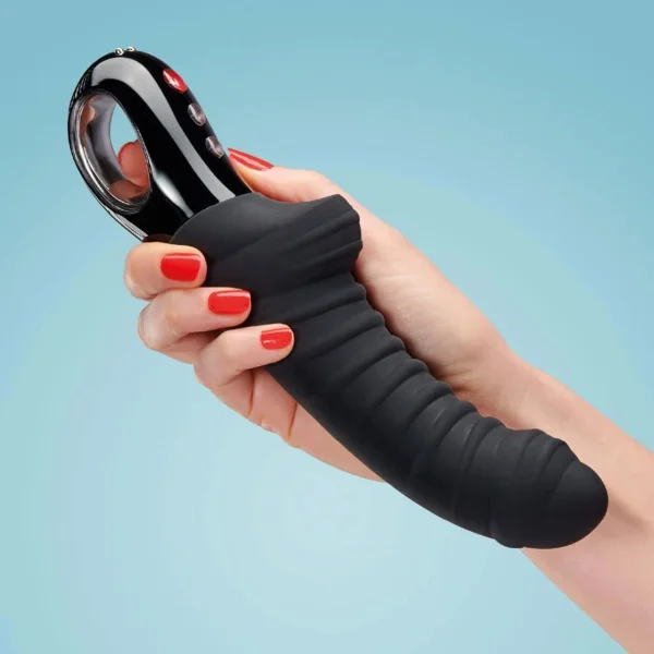 Fun Factory TIGER G5 Silicone Waterproof Vibrator - Black Line