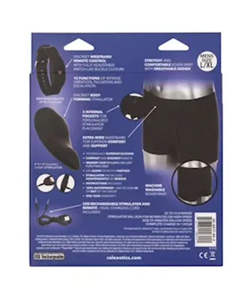 Remote Control Boxer Brief Set  - Black - M/l — image 6 of 6