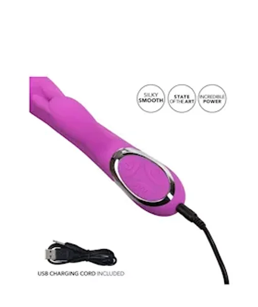 Enchanted Bunny - Rabbit Vibrator - Purple - 9.1 Inch — image 18 of 20