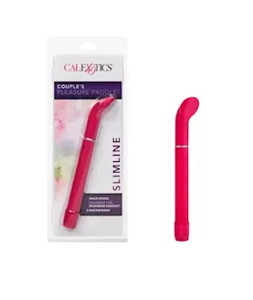 Couple's Pleasure Paddle Vibrator - Pink - 6.5 Inches — image 10 of 10