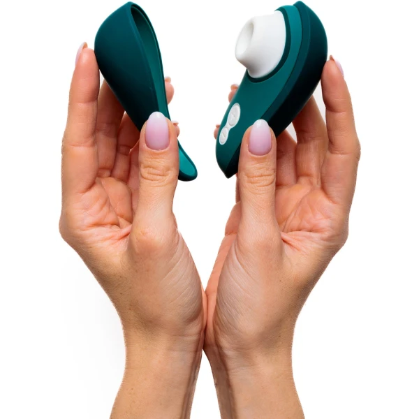 Womanizer Liberty 2 Pleasure Air Clitoral Stimulator - Dark Petrol