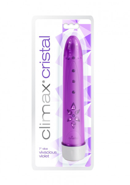 Climax Cristal 6X Vibe - Vivacious Violet - Vibrator For Women