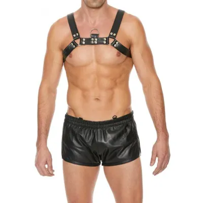 Chest Bulldog Harness Black black S m