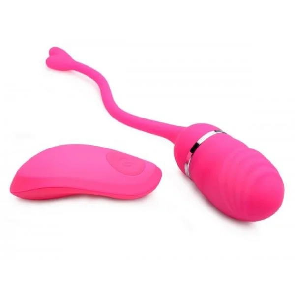 Luv Pop Rechargeable Remote Control Egg Vibrator Pink