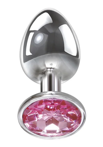 Adam & Eve Pink Gem Anal Plug - Large