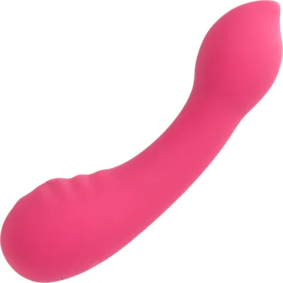 Liquid Silicone Pixies Teaser Rechargeable Waterproof Vibrator By CalExotics Pink