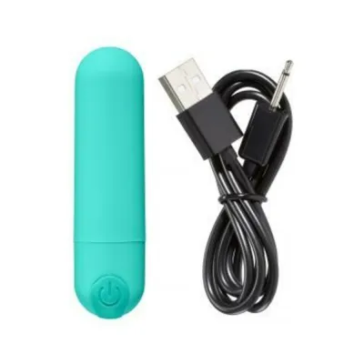 Bullets Discreet Cloud 9 Power Touch Iii Teal Mini Rechargeable Bullet eaches