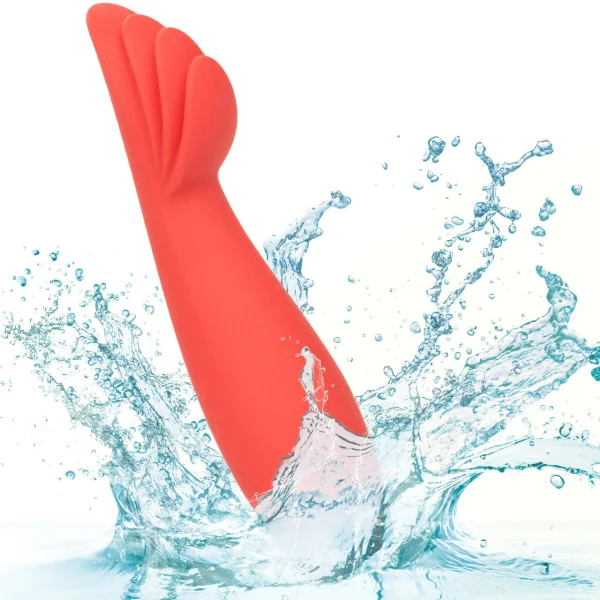 Red Hot Blaze Silicone Rechargeable Clitoral Vibrator by CalExotics