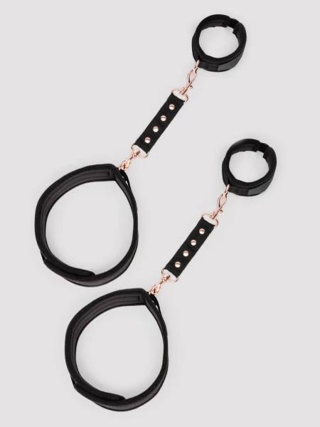 Bondage Boutique Soft Wrist to Thigh Restraints