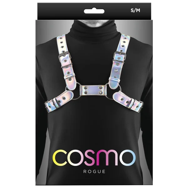 Cosmo Rogue Chest Harness Small / Medium - Rainbow