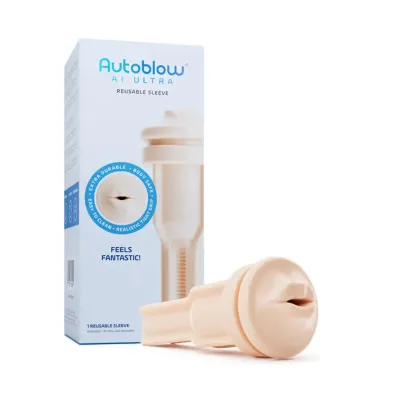 Autoblow A I Ultra Silicone Mouth Masturbator Sleeve