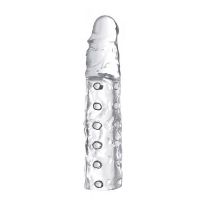 3 Inch Clear Penis Enhancer Sleeve Transparent Penis Extender Sleeve