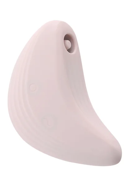 Playboy Pleasure Palm Rechargeable Silicone Tapping Clitoral Vibrator - Pink