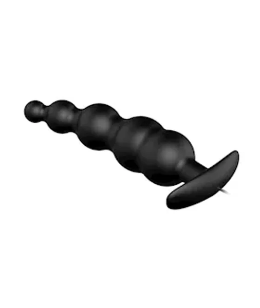 Remote Control Vibrating Anal Butt Beads - 4.6 Inch - Black - 4.4 Inch — image 4 of 9