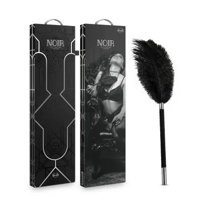 Blush Noir Black Soft Feather Tickler