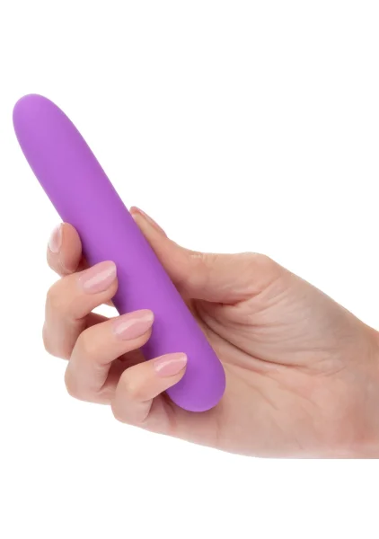 Bliss Liquid Silicone Rechargeable Waterproof Mini Vibrator - Purple