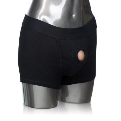 Packer Gear Black Boxer Brief Packing Harness by Calexotics