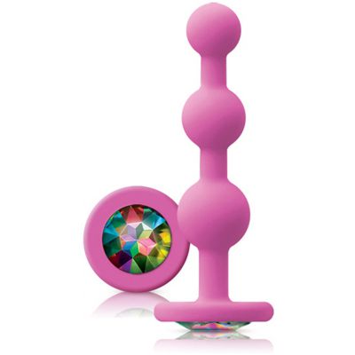 Glams Ripple Rainbow Gem Pink