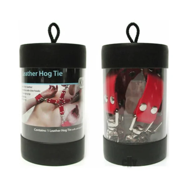 KL Leather Hog Tie Kit (Red)