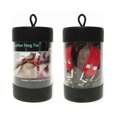 KL Leather Hog Tie Kit Red