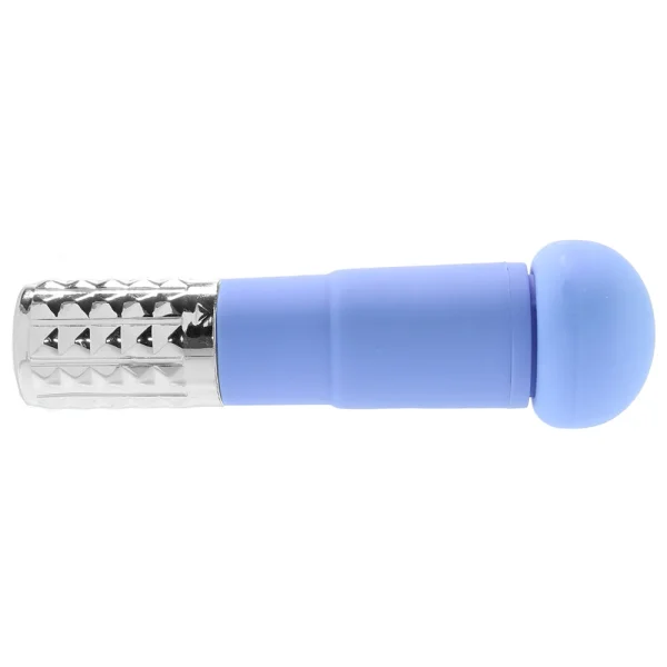 Rose Revitalize Vibrating Bullet Massage Kit With 3 Silicone Attachments By Blush - Periwinkle