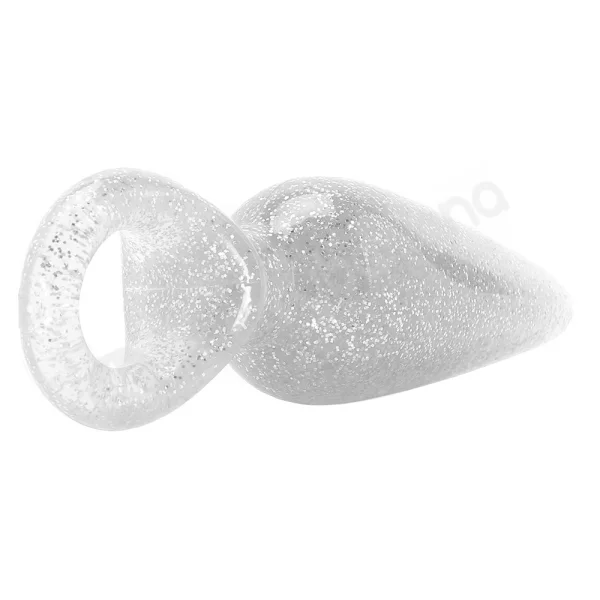 Starlight Gems Booty Pops Clear Large Butt Plug