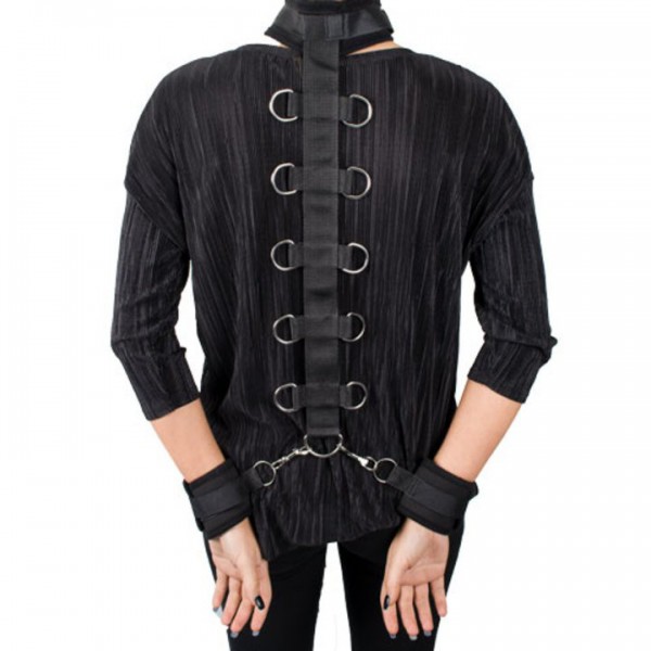 Bondara Adjustable Velcro Neck To Wrist Restraint with Leash — image 4 of 4
