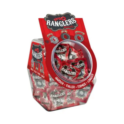 Ringo Ranglers Cockrings Fish Bowl Assorted 30 Each Per Bowl