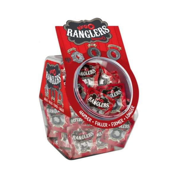 Ringo Ranglers Cockrings Fish Bowl Assorted 30 Each Per Bowl