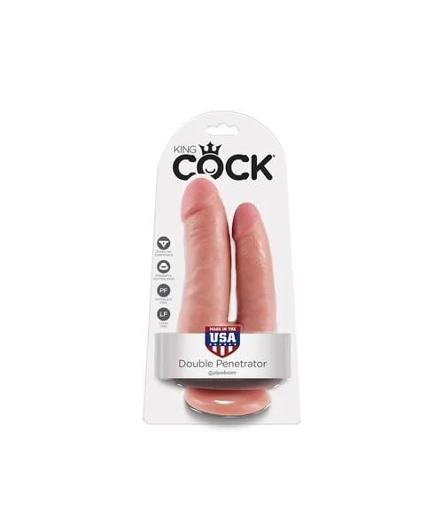 King Cock Double Penetrator-Flesh