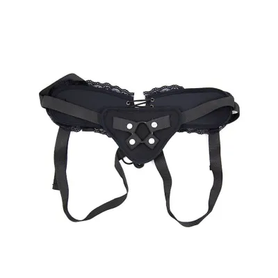 Full Comfort Strap On Harness Black