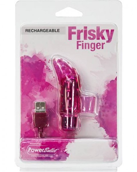 Powerbullet Rechargeable Frisky Finger - Pink