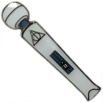 Magic Wand 1 5 Soft Enamel Pin By Geeky And Kinky
