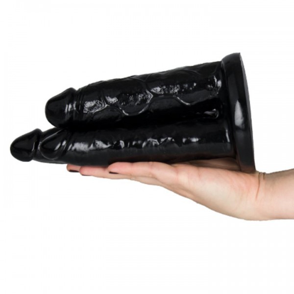 The Any Hole’s a Goal Monster Triple Dildo – 7.5 Inch — image 4 of 4
