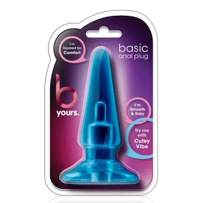 Blush B Yours Blue Basic Vibra Plug