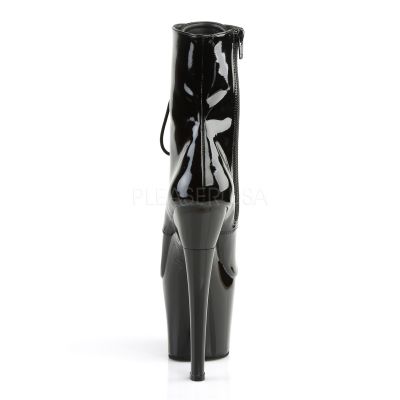 7 inches Heel 3 1 4 inches PF Ankle Boot Side Zip