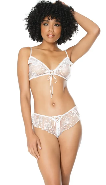 Beautiful Bra And Panty Bridal Lingerie Set — image 10 of 13
