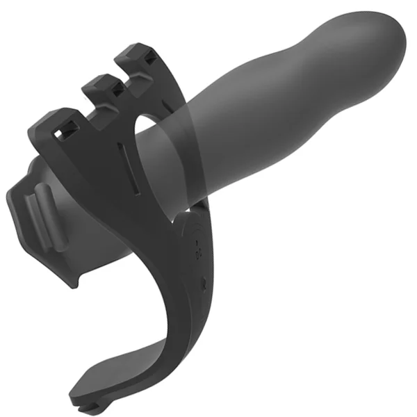 Rechargeable 4 Piece Vibrating Silicone Hollow Strap On Kit — image 22 of 24