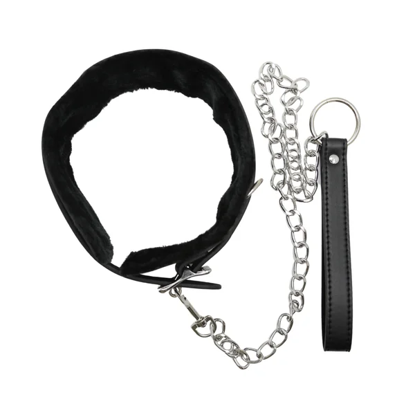 Fetish Bondage Collar and Leash — image 9 of 12