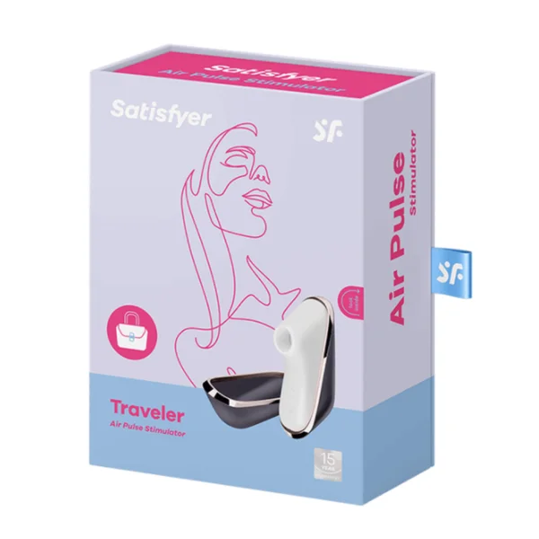 Quiet & Discreet Traveler Air Pulse Clit Stimulator — image 15 of 15