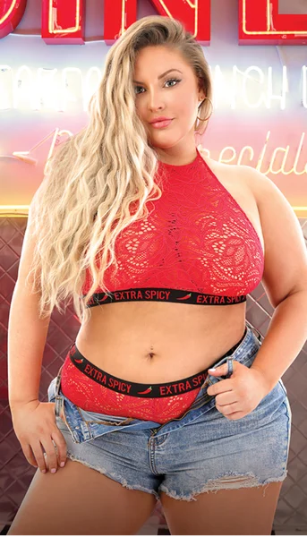 Extra Spicy Halter Bralette & Cheeky Panty — image 15 of 17