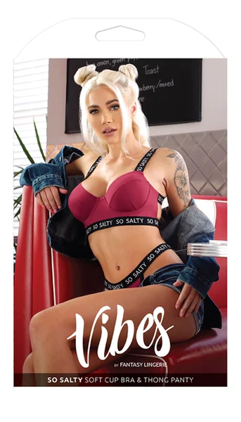 So Salty Soft Cup Bra & Thong Panty — image 10 of 10