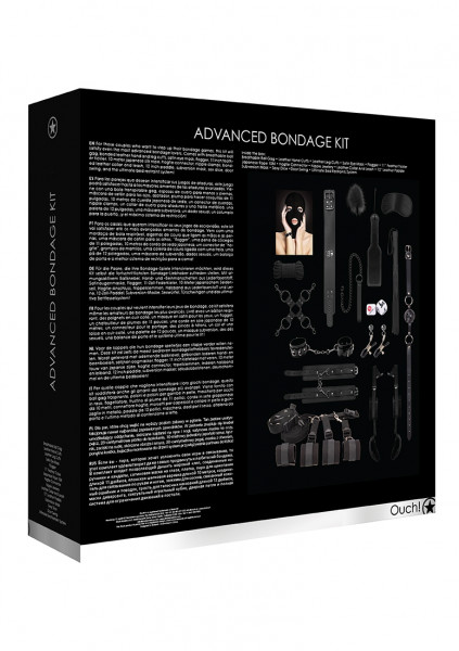 Advanced Bondage - Black - Hardcore bondage toys