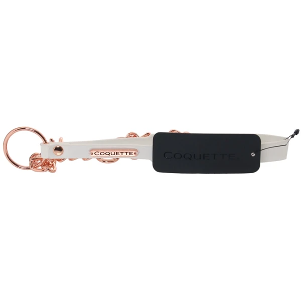 Chain Leash in White