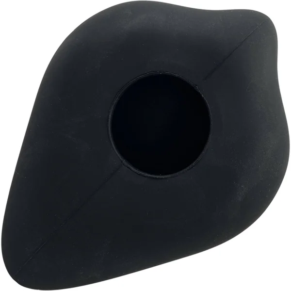 Shagger Soft Silicone Dildo Base Stimulation Cover For Harness Play - Black