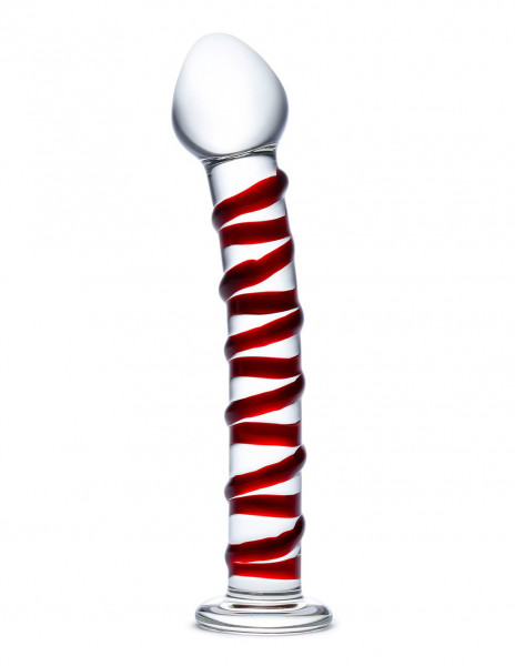 Glas Mr. Swirly 8" Dildo